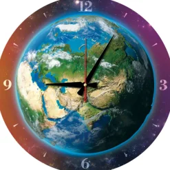 Art Puzzle Puzzelklok - Wereld van Tijd - puzzel en klok van 570 stukjes