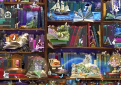 Bluebird Puzzle Bibliotheek avonturen - puzzel van 3000 stukjes