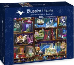Bluebird Puzzle Bibliotheek avonturen - puzzel van 3000 stukjes