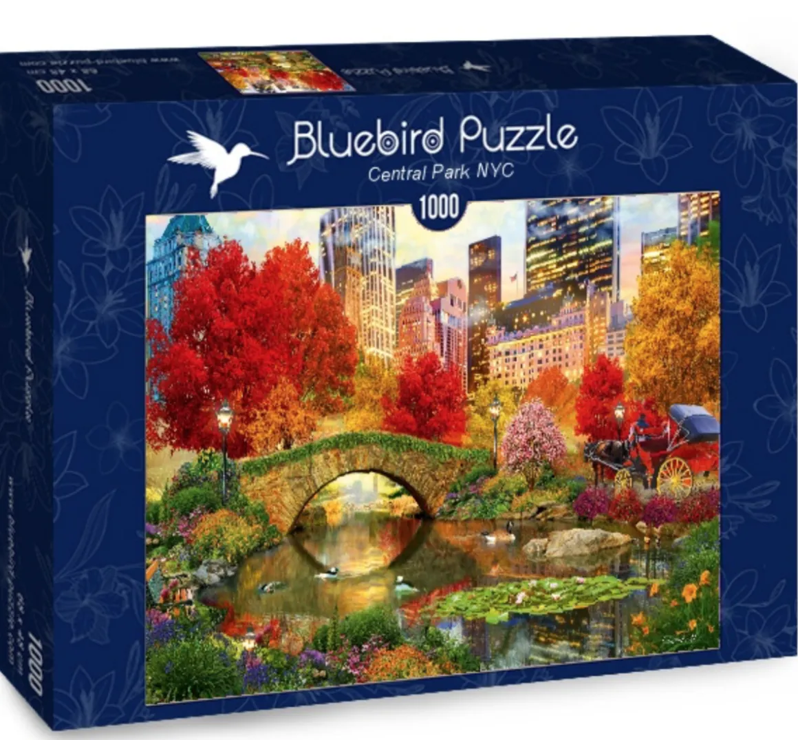 Bluebird Puzzle Central Park in New York - puzzel van 1000 stukjes