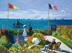 Bluebird Puzzle Claude Monet - Terras in Sainte-Adresse - puzzel van 3000 stukjes
