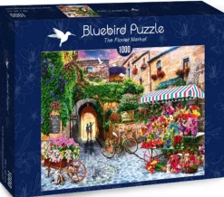 Bluebird Puzzle De bloemenmarkt - puzzel van 1000 stukjes