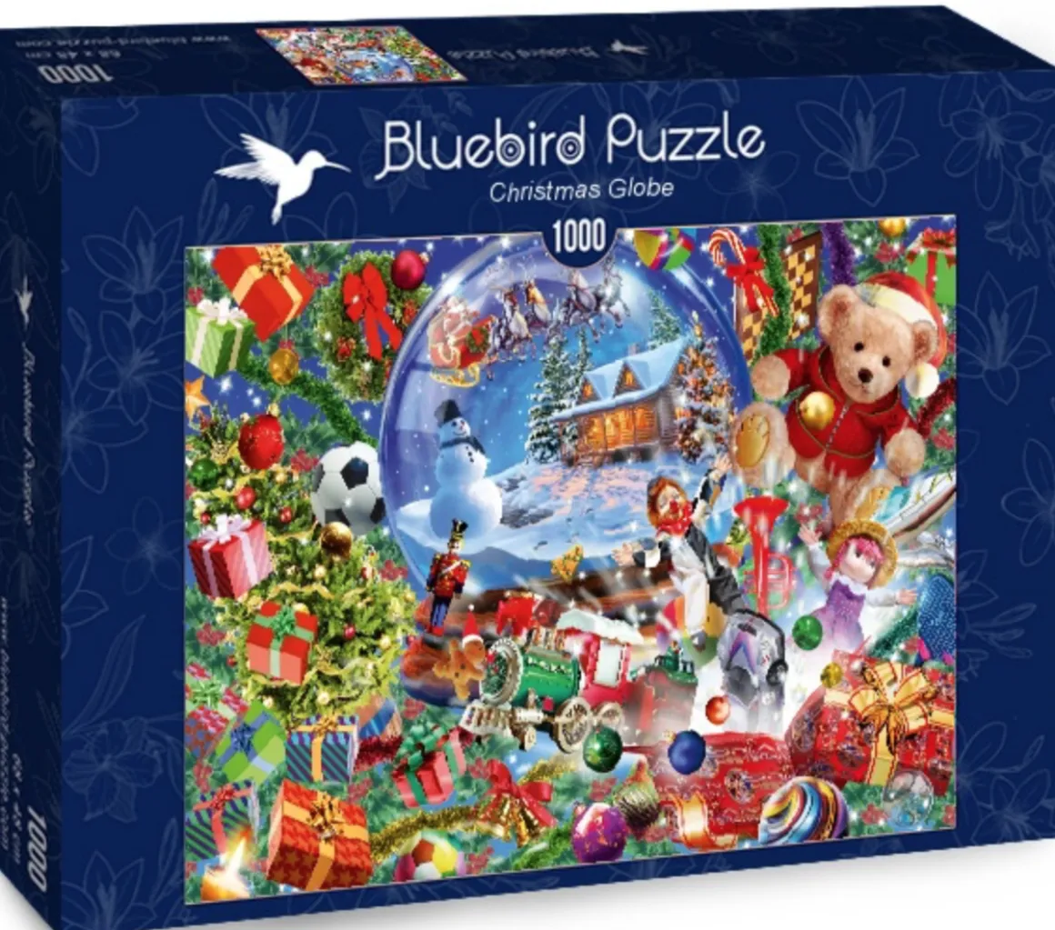 Bluebird Puzzle De sneeuwbol in kerstsfeer - puzzel van 1000 stukjes