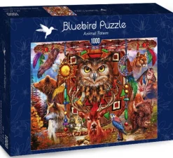 Bluebird Puzzle Dierentotem - puzzel van 4000 stukjes