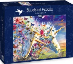 Bluebird Puzzle Eenhoorn droom - puzzel van 1000 stukjes