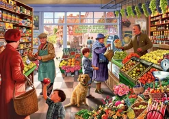 Bluebird Puzzle In de groentewinkel - puzzel van 1000 stukjes