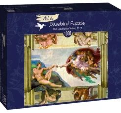 Bluebird Puzzle Michelangelo - De creatie van Adam - 1000 stukjes
