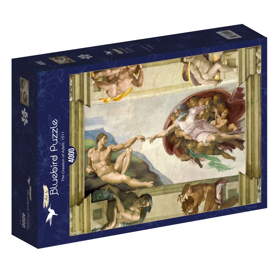 Bluebird Puzzle Michelangelo - De creatie van Adam - puzzel van 4000 stukjes