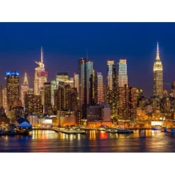 Bluebird Puzzle New York by Night - puzzel van 2000 stukjes