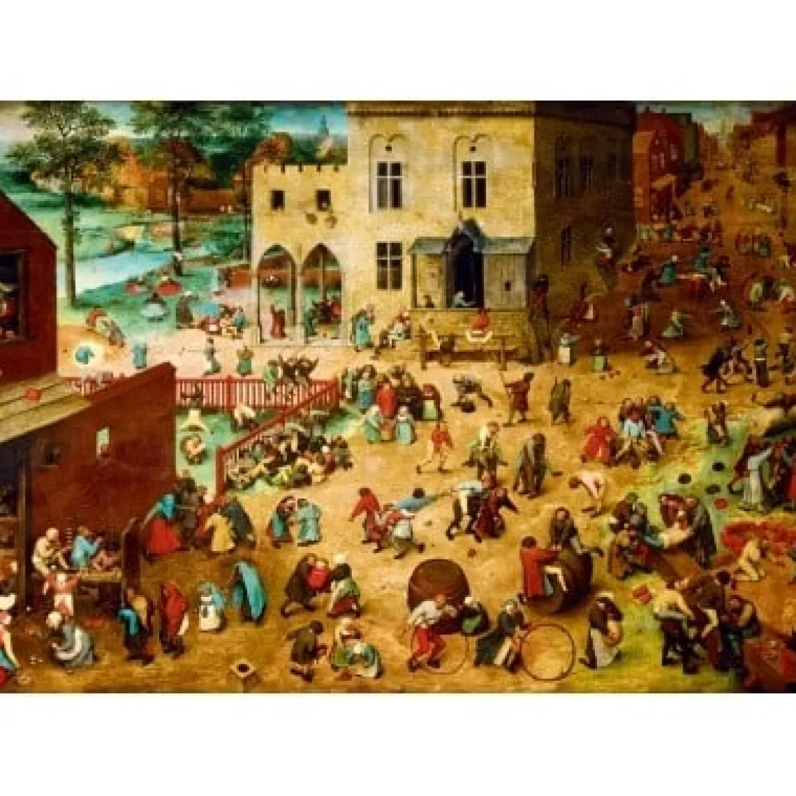 Bluebird Puzzle Pieter Bruegel - Kinderspelen, 1560 - 1000 stukjes