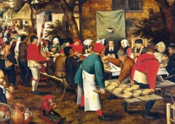 Bluebird Puzzle Pieter Bruegel - De boerenbruiloft - 1000 stukjes