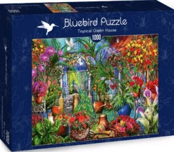 Bluebird Puzzle Tropische serre - puzzel van 1000 stukjes