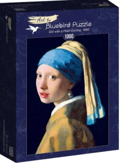 Bluebird Puzzle Vermeer - Het meisje met de parel - 1000 stukjes