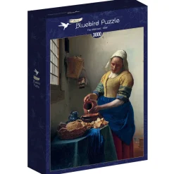 Bluebird Puzzle Vermeer - Het melkmeisje - puzzel van 3000 stukjes