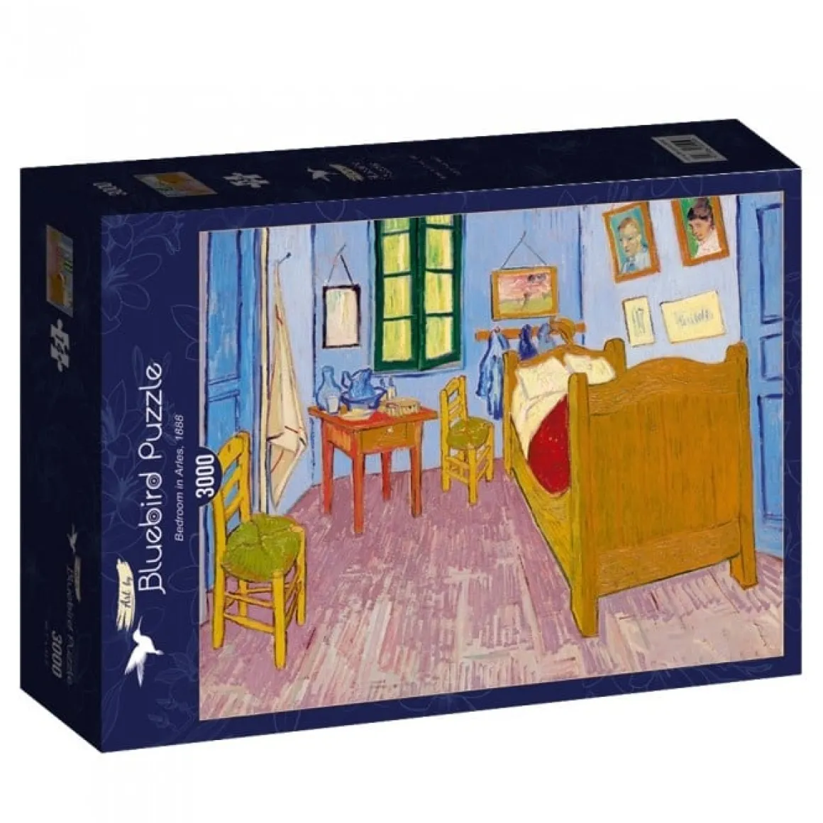 Bluebird Puzzle Vincent Van Gogh - Slaapkamer in Arles, 1888 - puzzel van 3000 stukjes