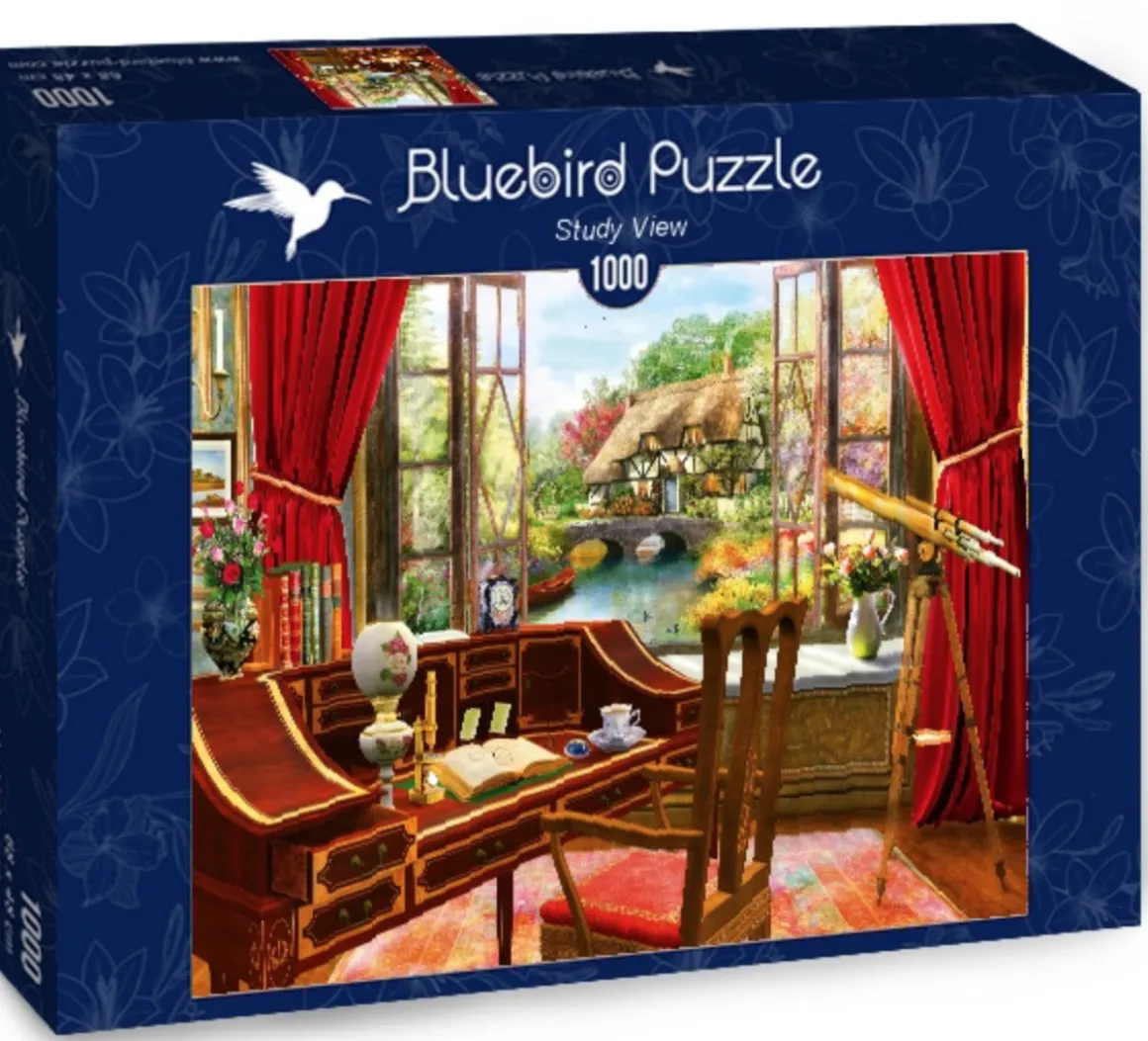 Bluebird Puzzle Zicht op de bergen - puzzel van 1000 stukjes