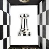 Cast Puzzle Toren Zilver- Schaakstuk - Cast breinbreker