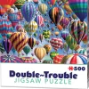 Cheatwell Luchtballonnen - 500 stukjes - dubbelzijdige puzzel