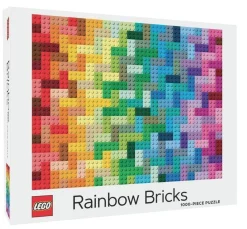 Chronicle Books LEGO - Rainbow Bricks - puzzel - 1000 stukjes