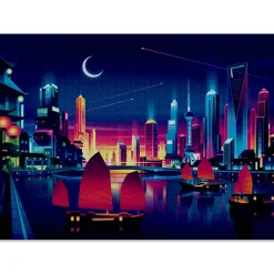 Cloudberries Skyline - puzzel van 1000 stukjes