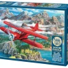 Cobble Hill Beechcraft Stagerwind - puzzel van 500 XL stukjes