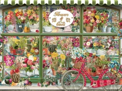 Cobble Hill Bloemen- en cactuswinkel - puzzel van 275 XXL stukjes