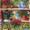 Cobble Hill Bloemenkast - puzzel van 500 XL stukjes