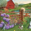 Cobble Hill Boerderij Katjes - puzzel van 275 XXL stukjes