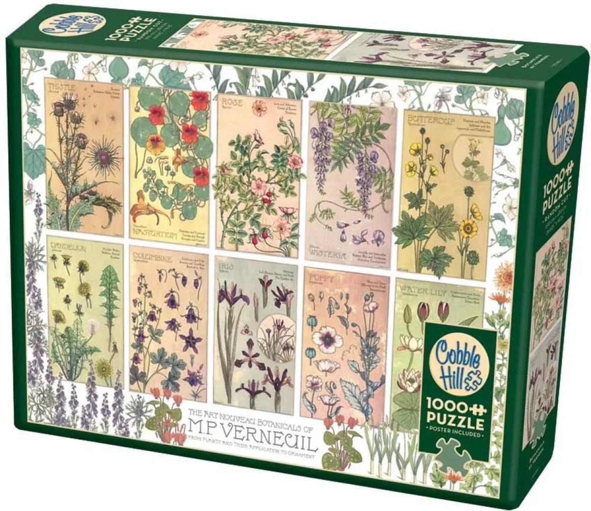 Cobble Hill Botanische kruiden door Verneuil - puzzel van 1000 stukjes