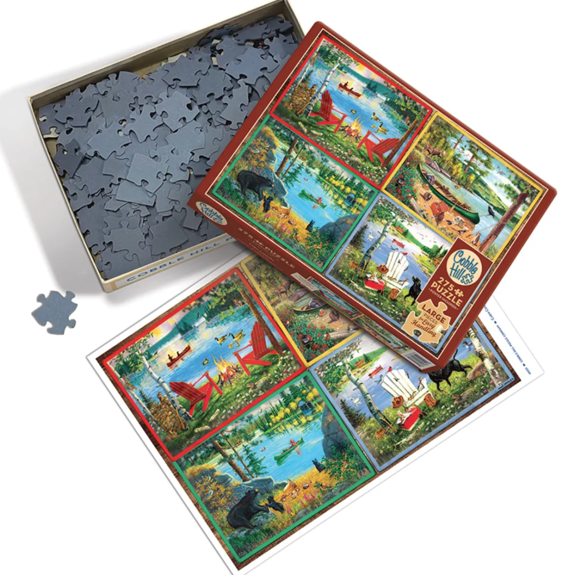 Cobble Hill Cabin Country - puzzel van 275 XXL stukjes