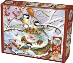 Cobble Hill Chickadee Tea - puzzel van 275 XXL stukjes