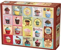 Cobble Hill Cupcake Cafe - puzzel van 275 XXL stukjes