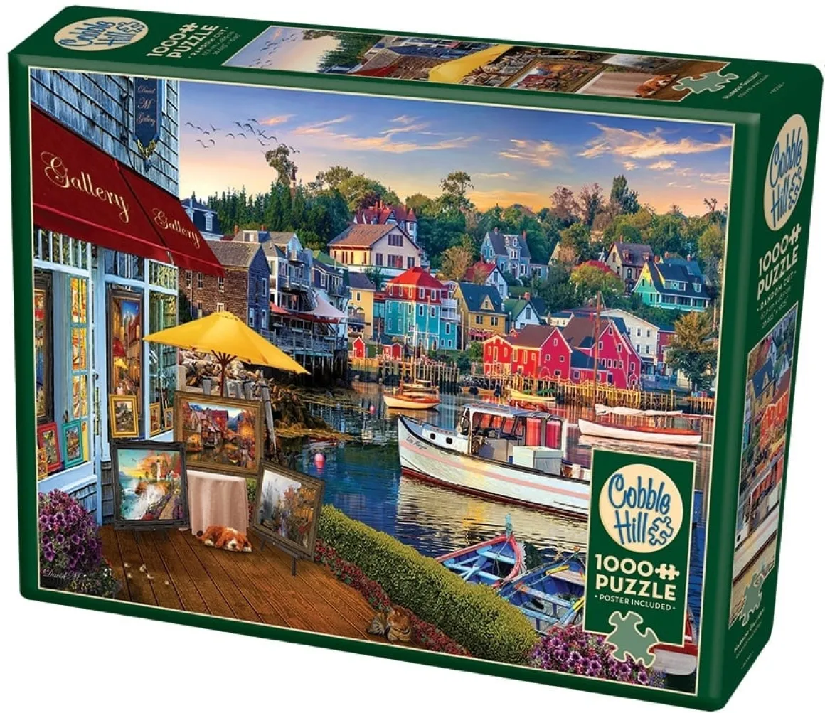 Cobble Hill Haven Galerij - puzzel van 1000 stukjes