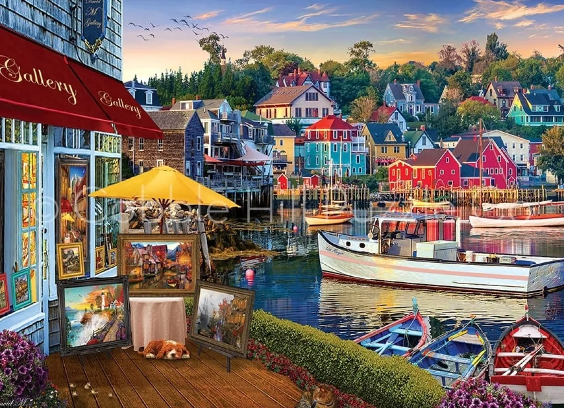 Cobble Hill Haven Galerij - puzzel van 1000 stukjes