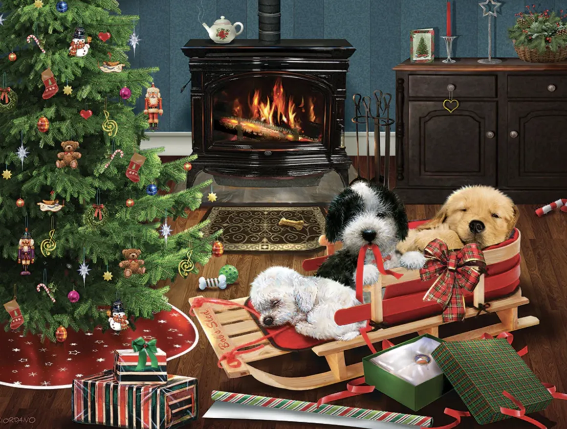 Cobble Hill Het beste kerstcadeau - puzzel van 275 XXL stukjes
