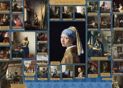 Cobble Hill Het leven Vermeer - puzzel van 1000 stukjes