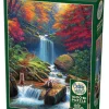Cobble Hill Mystieke watervallen in de herfst - puzzel van 1000 stukjes