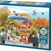 Cobble Hill Pick-up Truck in de herfst - puzzel van 500 XL stukjes