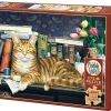 Cobble Hill Slapende kat - puzzel van 275 XXL stukjes