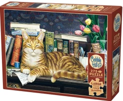 Cobble Hill Slapende kat - puzzel van 275 XXL stukjes