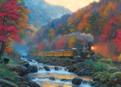 Cobble Hill Smoky Train - puzzel van 1000 stukjes