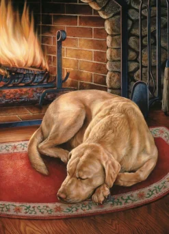 Cobble Hill Thuis is waar de hond is - puzzel van 1000 stukjes