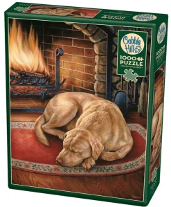 Cobble Hill Thuis is waar de hond is - puzzel van 1000 stukjes
