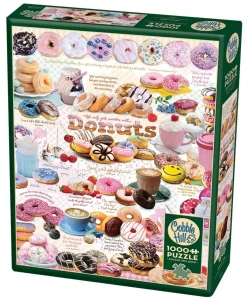 Cobble Hill Tijd voor Donuts - puzzel van 1000 stukjes