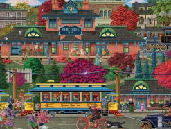 Cobble Hill Trolley Station - puzzel van 275 XXL stukjes