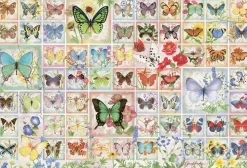 Cobble Hill Vlinders en Bloesems - puzzel van 2000 stukjes