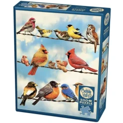 Cobble Hill Vogels op de draad - puzzel van 500 XL stukjes