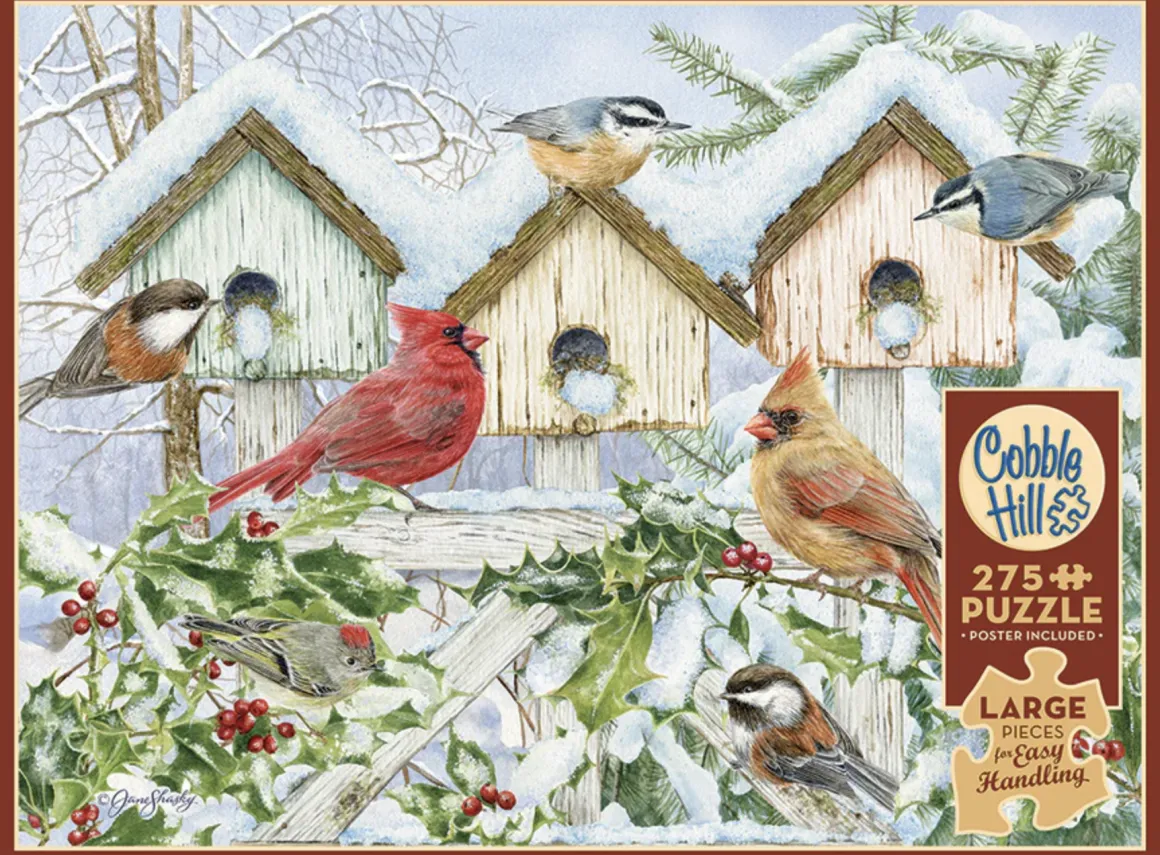 Cobble Hill Winterkoor - puzzel van 275 XXL stukjes