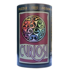 Curiosi Knoppen - Dubbelzijdige Ronde puzzel in hout - 88 stukjes