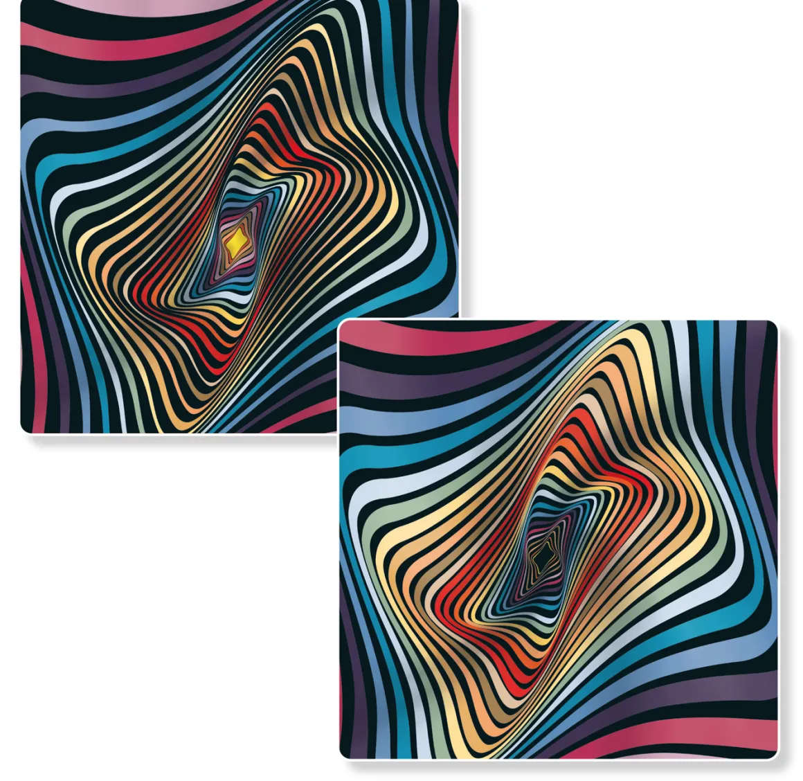 Curiosi Puzzel Double Jelly - Dubbelzijdige puzzel in Hout - 123 stukjes